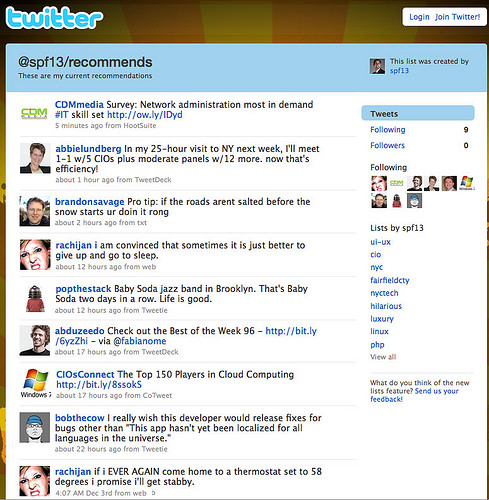 Twitter-@spf13_recommends