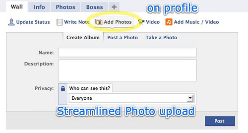 Facebook 2 | profile addphotos