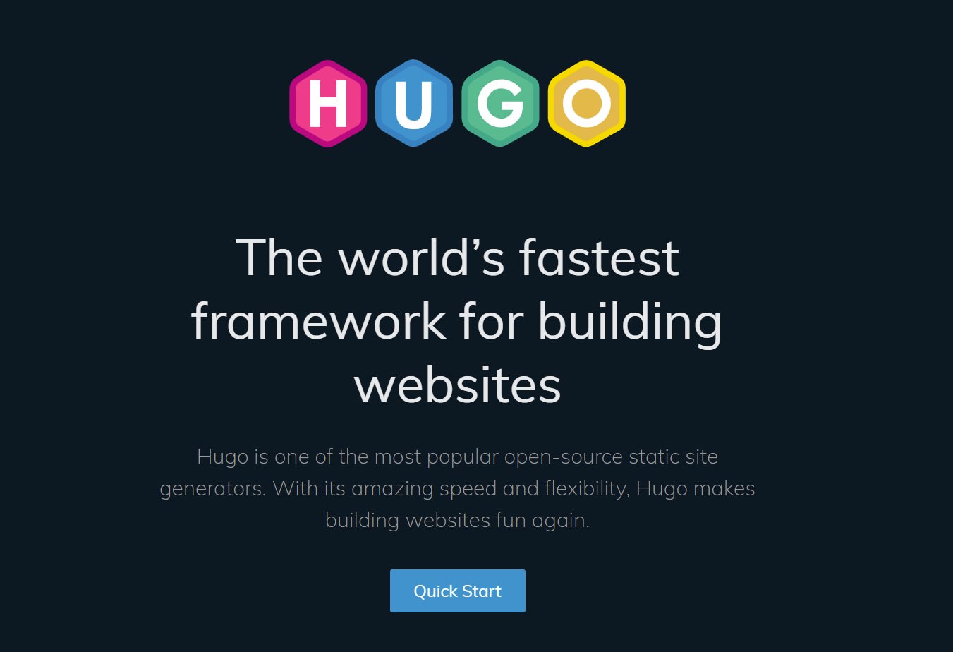 Hugo Website